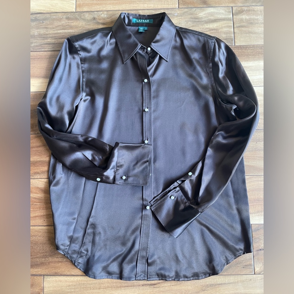 Ralph Lauren Pearl Button Down